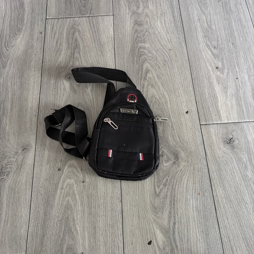 Stylish Black Sling Bag for Men